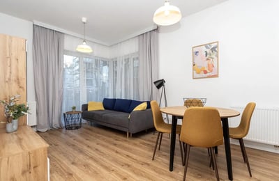 Alquiler de un luminoso apartamento amueblado de 2 habitaciones, 39 m², Stare Miasto, Cracovia, Polonia